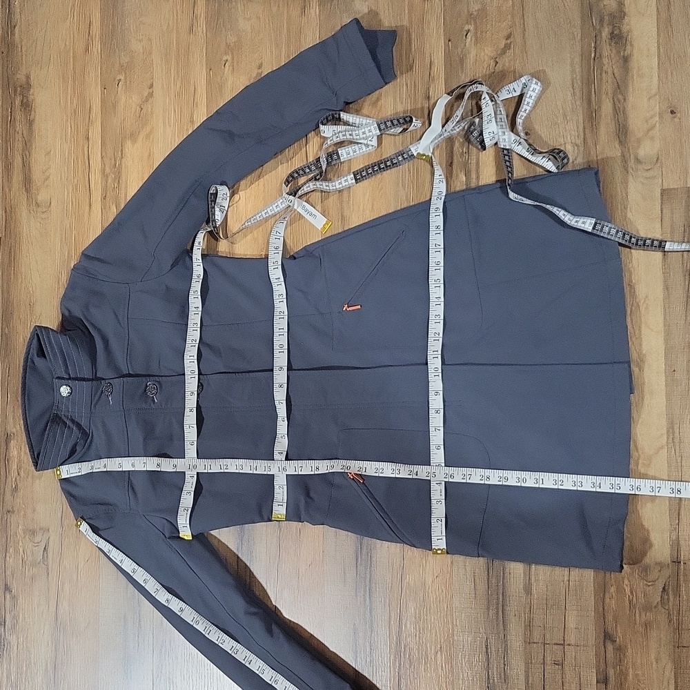 Title Nine Gray & Orange Softshell Peacekeeper Tr… - image 7